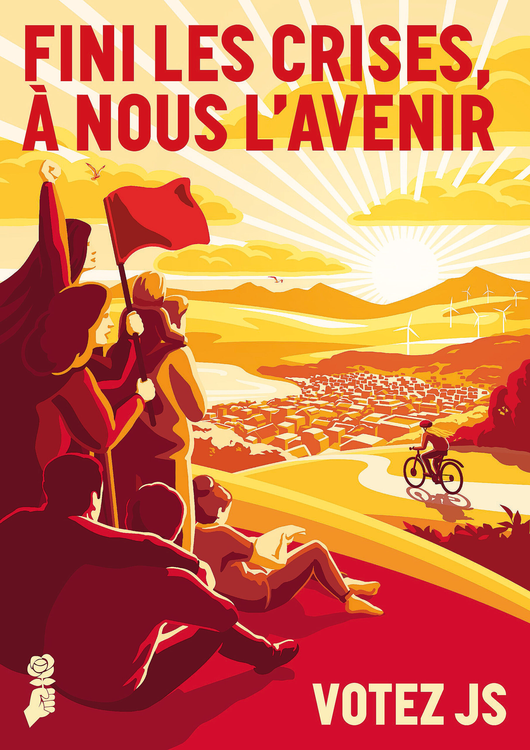 Affiche Choisir JUSO, français
