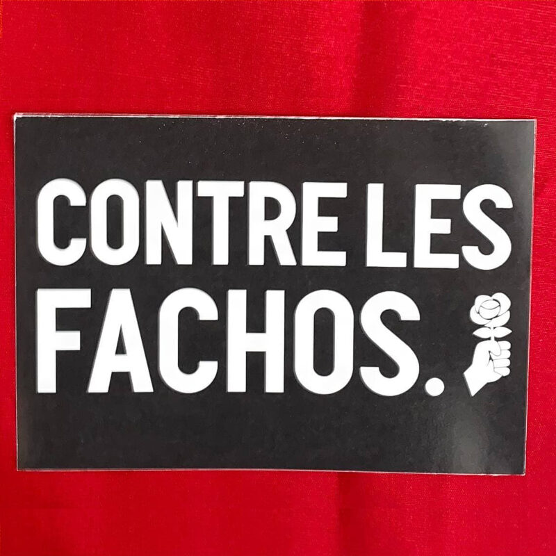 sticker-contre-les-fachos Autocollant JUSO "Contre les fachos