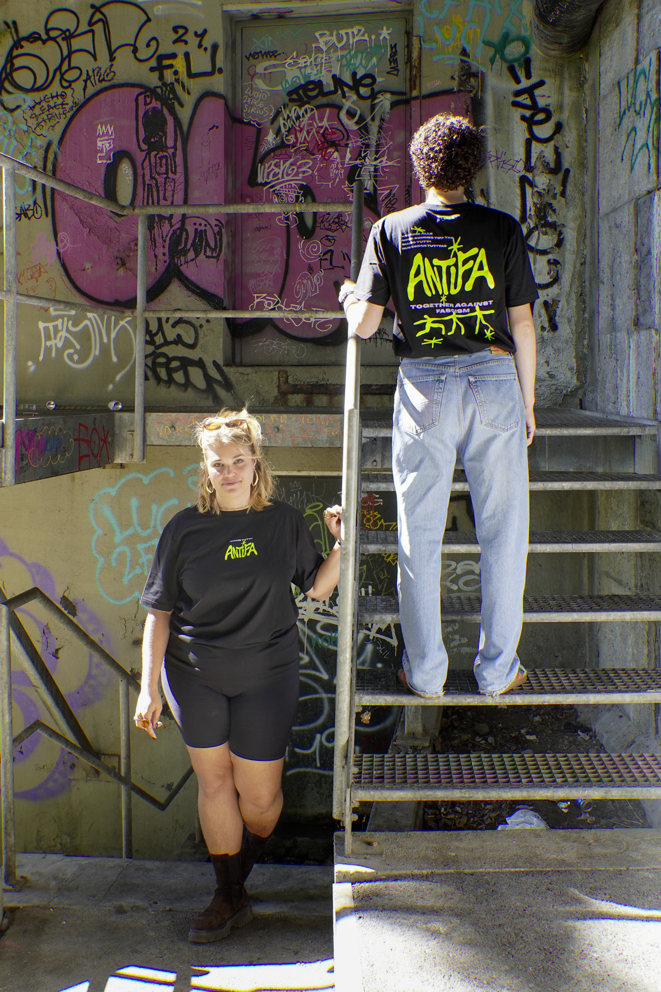 T shirt Antifa